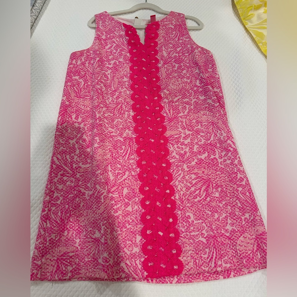 Lilly Pulitzer x Target - Girl’s Sea Ya Later Pink Shift Dress